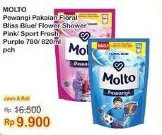 Promo Harga Molto Pewangi Floral Bliss, Flower Shower, Sports Fresh 780 ml - Indomaret