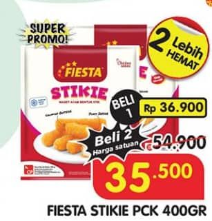Promo Harga Fiesta Naget Stikie 400 gr - Superindo