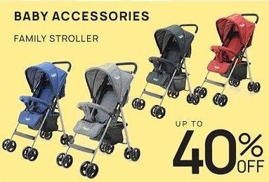 Promo Harga FAMILY Stroller  - Carrefour
