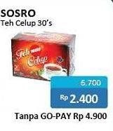 Promo Harga Sosro Teh Celup 30 pcs - Alfamidi