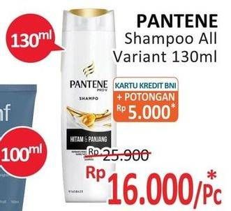 Promo Harga PANTENE Shampoo All Variants 130 ml - Alfamidi