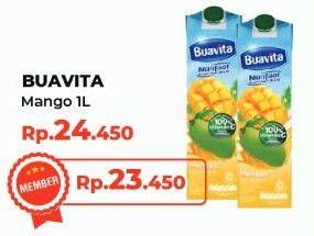 Promo Harga Buavita Fresh Juice Mango 1000 ml - Yogya