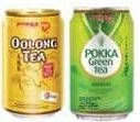 Promo Harga POKKA Minuman Teh Oolong Tea, Jasmine Green Tea 300 ml - Carrefour