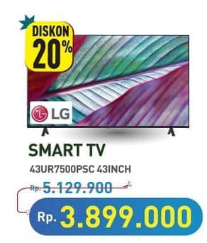 Promo Harga LG 43UR7500PSC  - Hypermart