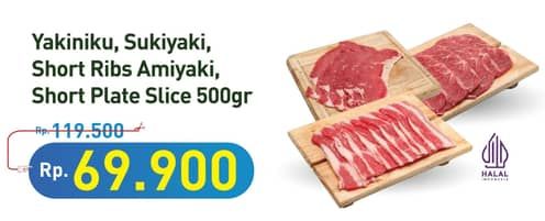 Promo Harga Yakiniku/Sukiyaki/Amiyaki/Shortplate  - Hypermart