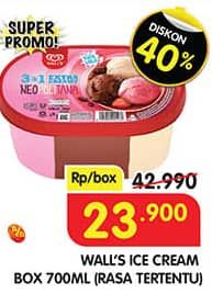 Promo Harga Walls Ice Cream 700 ml - Superindo