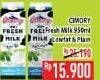 Promo Harga CIMORY Fresh Milk Low Fat, Plain 950 ml - Hypermart