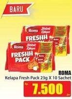 Promo Harga ROMA Biskuit Kelapa Fresh Pack 230 gr - Hari Hari