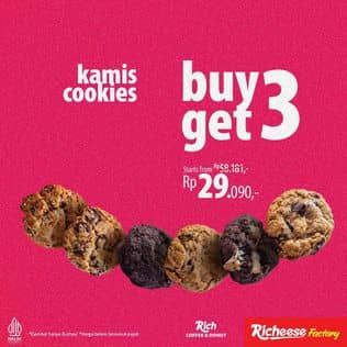 Promo Harga Buy 3 Get 3  - Richeese Factory