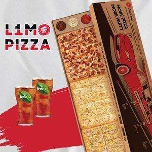 Promo Harga PIZZA HUT L1MO Pizza + 2 Soft Drink  - Pizza Hut