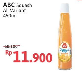 Promo Harga ABC Syrup Squash Delight All Variants 460 ml - Alfamidi