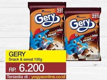 Promo Harga GERY Snack Sereal All Variants 100 gr - Yogya