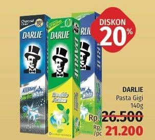 Promo Harga DARLIE Toothpaste 140 gr - LotteMart