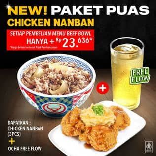 Promo Harga Chicken Nanban  - Yoshinoya