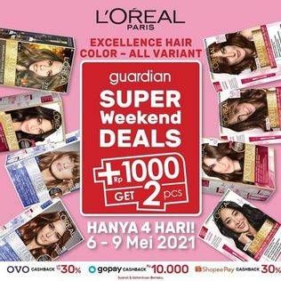 Promo Harga LOREAL Hair Color Excellence  - Guardian