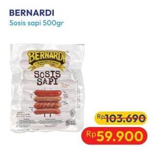 Promo Harga Bernardi Sosis Sapi 500 gr - Hypermart