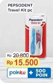 Promo Harga Pepsodent Travel Pack Soft 2 pcs - Indomaret