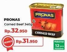 Promo Harga Pronas Corned Beef 340 gr - Yogya