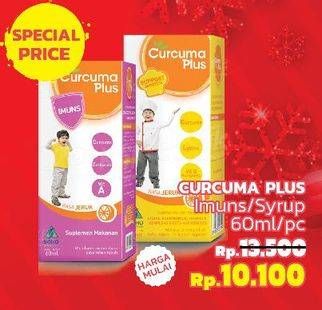Promo Harga CURCUMA Plus Vitamin/Imuns  - LotteMart