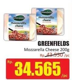 Promo Harga GREENFIELDS Cheese 200 gr - Hari Hari
