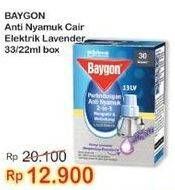 Promo Harga BAYGON Liquid Electric Lavender 22 ml - Indomaret