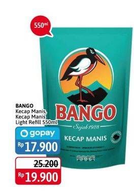 Bango Kecap Manis, Kecap Manis Light Refil 550 ml