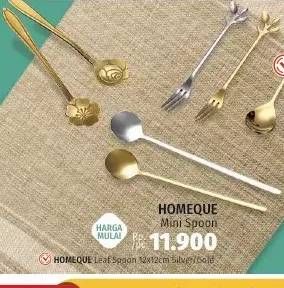 Promo Harga Homeque Sendok & Garpu  - LotteMart