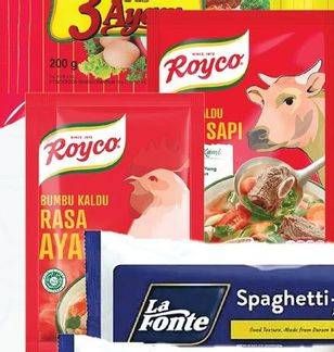 Promo Harga Royco Penyedap Rasa Sapi, Ayam 230 gr - Hypermart