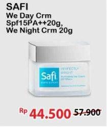 Promo Harga Safi White Expert Cream Replenishing Night Cream, Illuminating Day Cream SPF15 PA ++ 20 gr - Alfamart