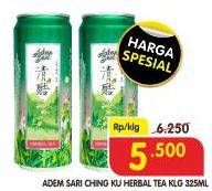 Promo Harga ADEM SARI Ching Ku Herbal Tea 325 ml - Superindo
