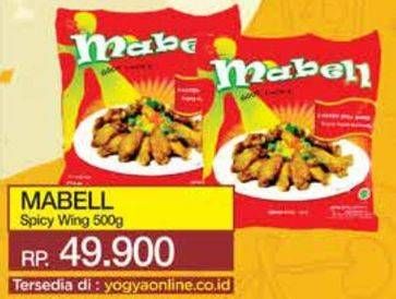 Promo Harga Mabell Spicy Wing 500 gr - Yogya