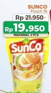 Promo Harga Sunco Minyak Goreng 1000 ml - Yogya