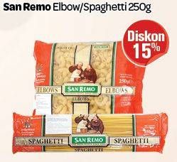 Promo Harga SAN REMO Spaghetti 250 gr - Carrefour