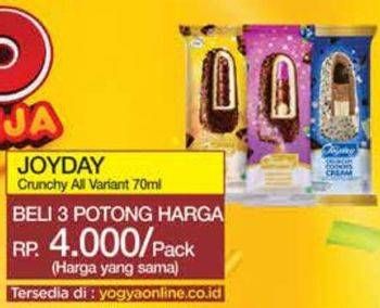 Promo Harga Joyday Ice Cream Stick All Variants 70 gr - Yogya