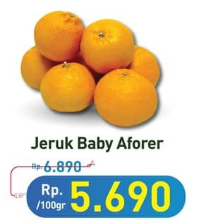 Promo Harga Jeruk Baby Afofer per 100 gr - Hypermart