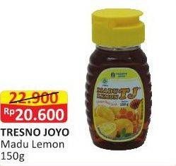 Promo Harga TRESNO JOYO Madu TJ Lemon 150 gr - Alfamart