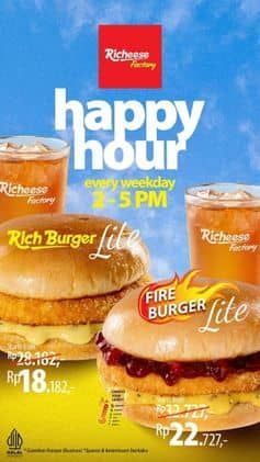 Promo Harga Happy Hour  - Richeese Factory