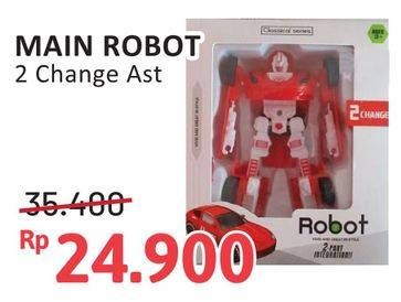 Promo Harga MAIN Robot 2 Change Asst  - Alfamidi