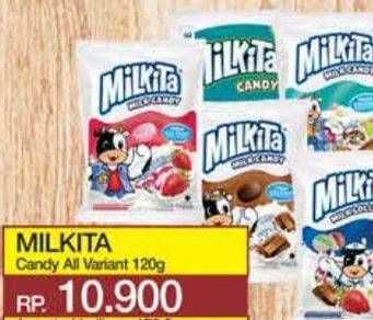 Promo Harga Milkita Milkshake Candy All Variants 120 gr - Yogya