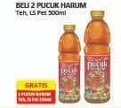 Teh Pucuk Harum Minuman Teh 500 ml Beli 2 Gratis 1 Pucuk Harum Teh, Less Sugar 350ml