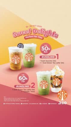 Promo Harga Sweet Delights  - JCO