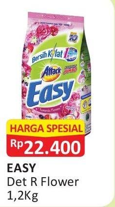 Promo Harga ATTACK Easy Detergent Powder Romantic Flower 1200 gr - Alfamart