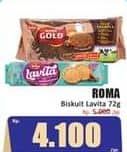 Promo Harga Roma Biskuit Lavita 72 gr - Hari Hari