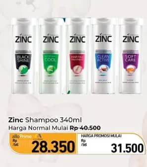 Promo Harga Zinc Shampoo 340 ml - Carrefour