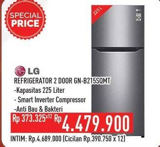 Promo Harga LG GN-B215 | Kulkas 2 Pintu  - Hypermart