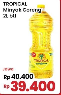 Promo Harga Tropical Minyak Goreng 2000 ml - Indomaret