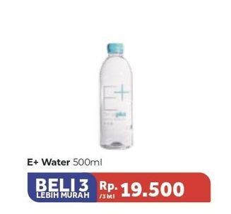 Promo Harga E Mineral Water per 3 botol - Carrefour