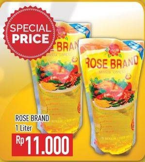 Promo Harga ROSE BRAND Minyak Goreng 1 ltr - Hypermart