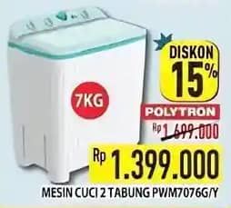 Promo Harga Polytron PWM 7076G  - Hypermart