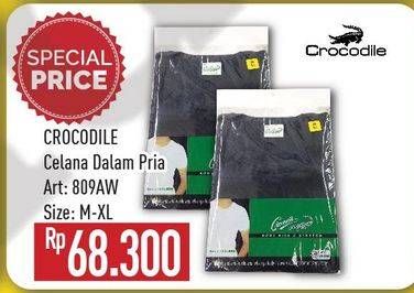Promo Harga CROCODILE Pakaian Dalam Pria 809AW  - Hypermart